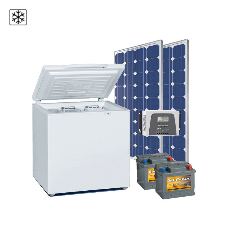 Solar-Kühlsystem 24V / 100Wp / 45Ah
