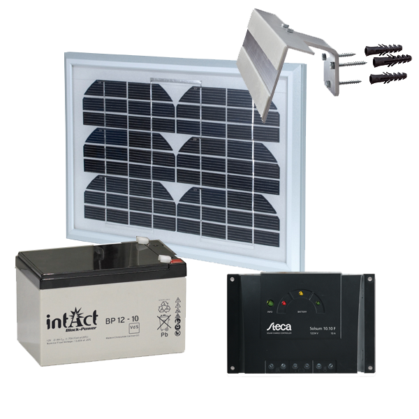 Inselanlage 12V DC, 5W, 10Ah