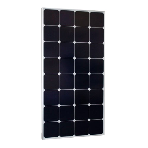 PN SPR 120 monokristallines SPR Solarmodul 120Wp, Rahmen silber