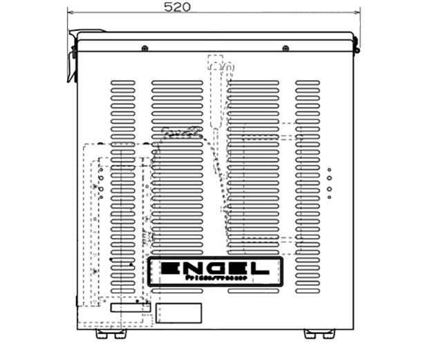 Engel Kompressor-Kühlbox MD-80-FS