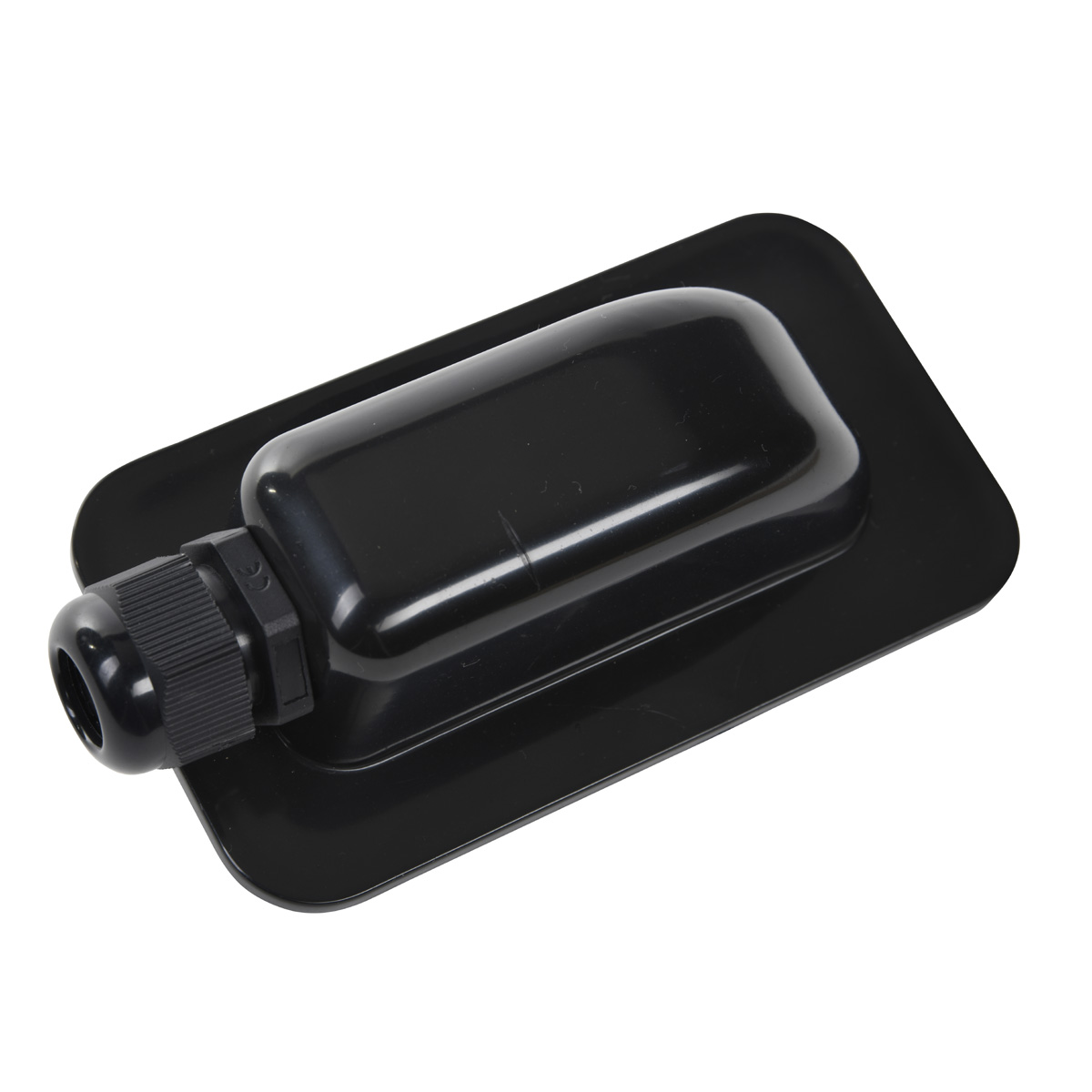 Dachdurchführung einfach, schwarz Dachdurchführung einfach, schwarz