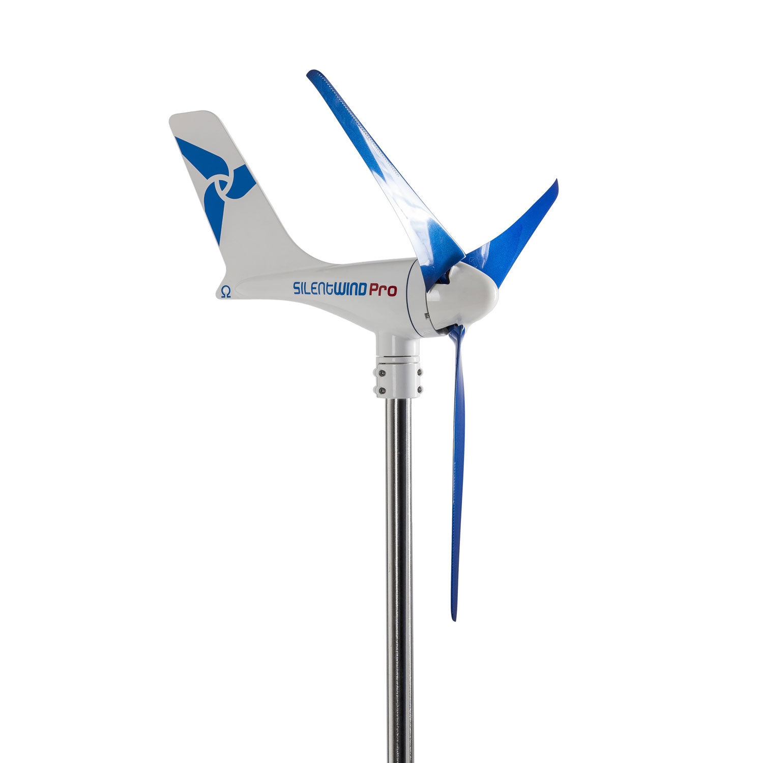 Silentwind Pro 12V Windgenerator mit Hybrid-Laderegler