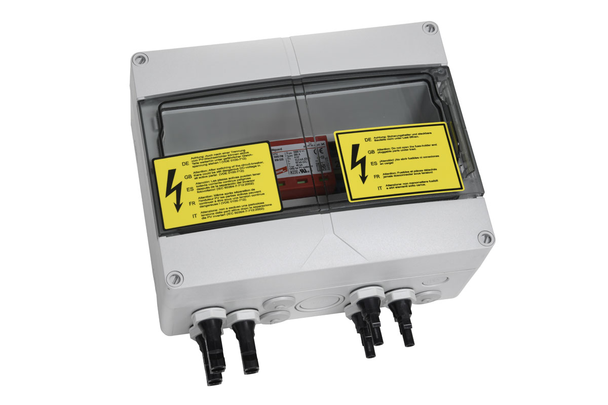 Generator-Anschlussbox GCP 3-1 für 3 PV-Strings