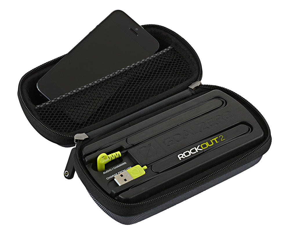 Rock Out 2 Wireless - Stereolautsprecher mit Bluetooth grau