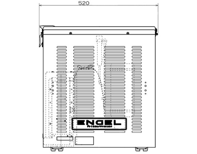 Engel Kombi-Kompressor-Kühlbox MD-80-FCS