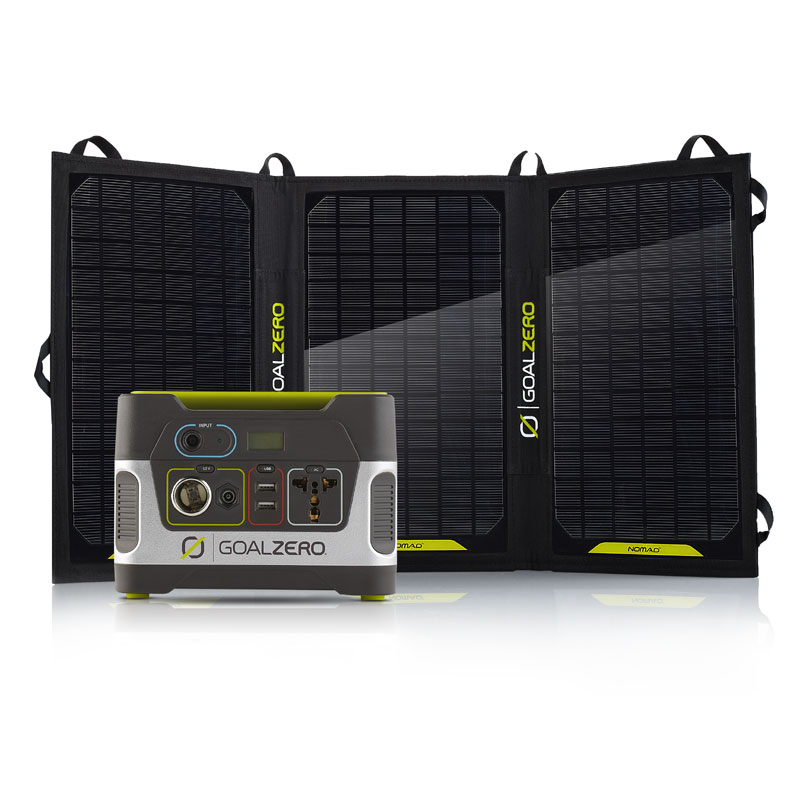 Yeti 150 Solar Generator mit Nomad 20