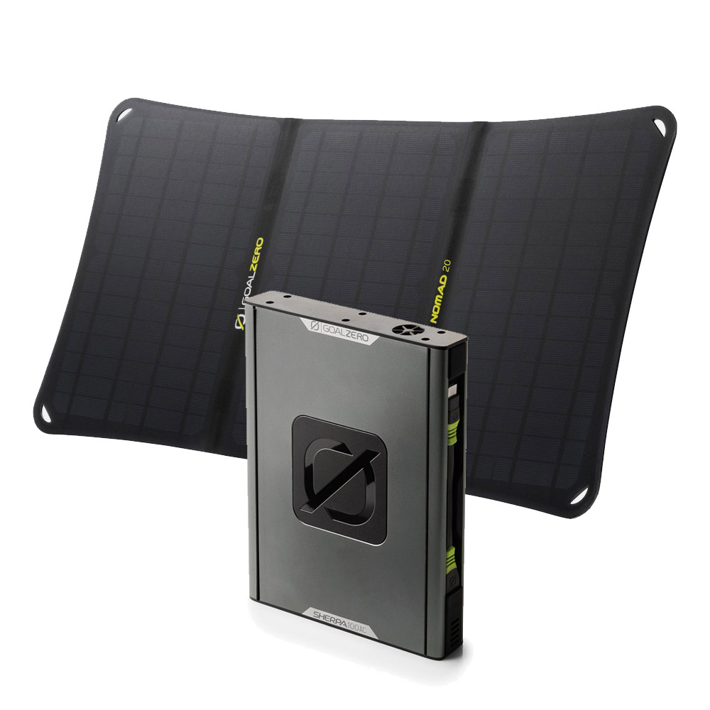 Sherpa 100AC Solar Kit mit Nomad 20 Sherpa 100AC Solar Kit mit Nomad 20