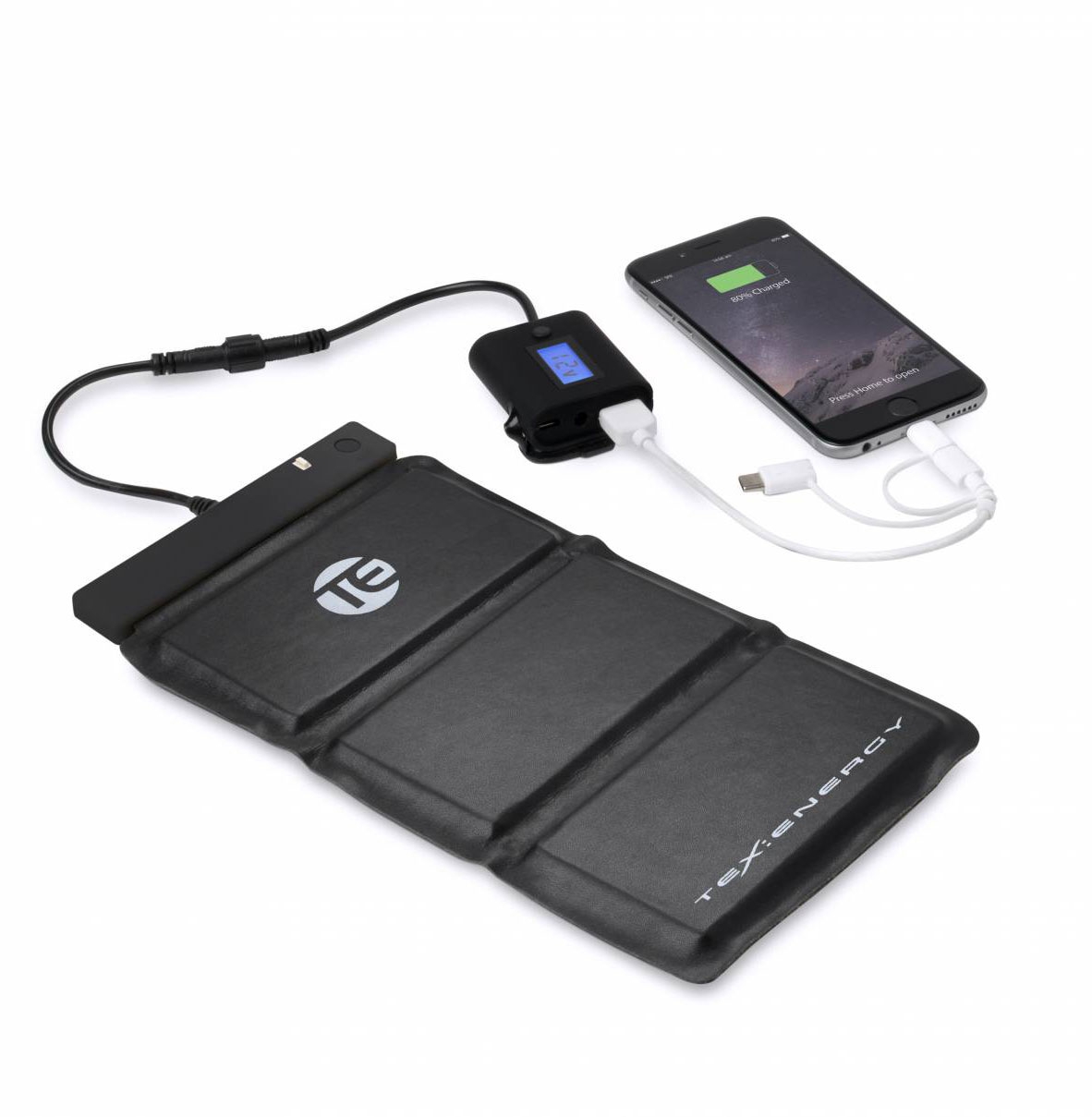 Tex-Flex 10 - wasserdichte Powerbank, USB + 12V