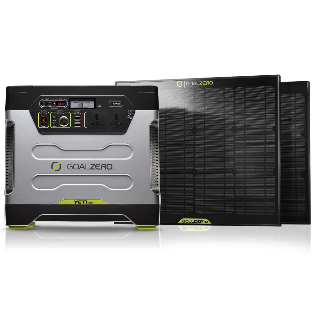 Yeti 1250 Solar Generator Kit