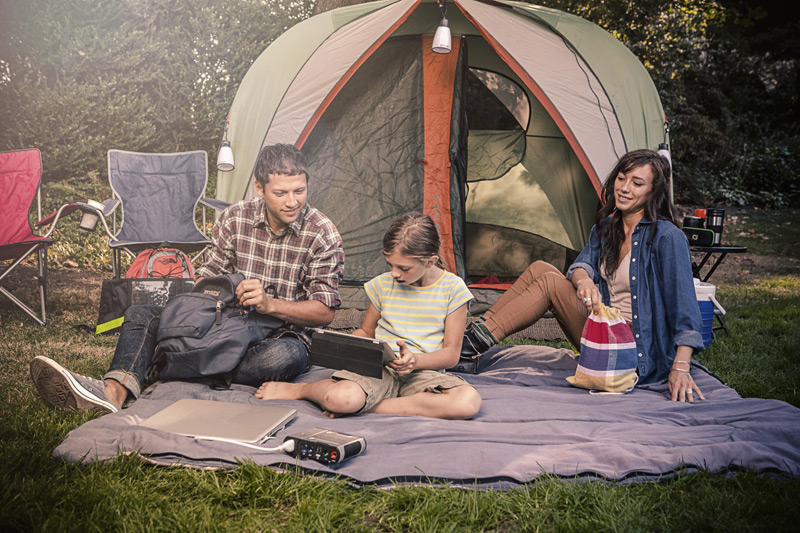 Sherpa 50 Solar Recharging Kit unterwegs