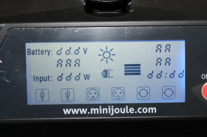 miniJOULE Display miniJOULE Island Solar Generator