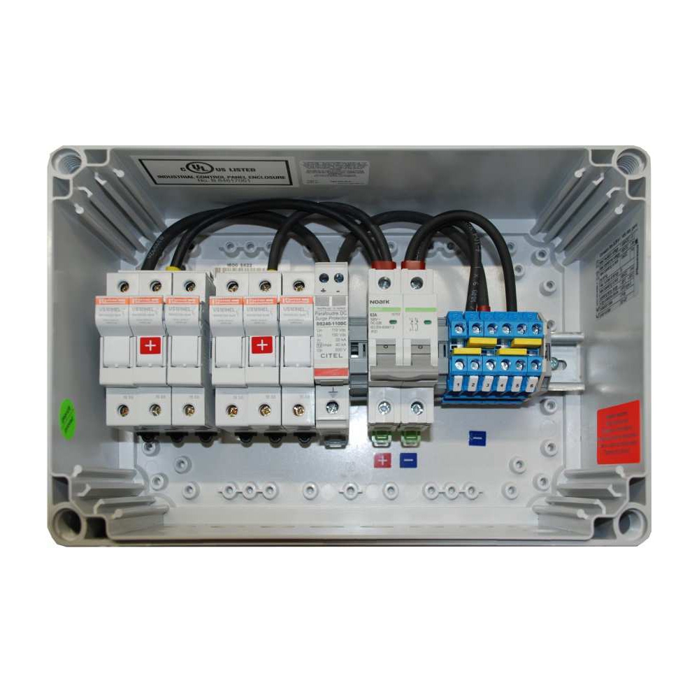 Generator-Anschlusskasten GCB 6 offen