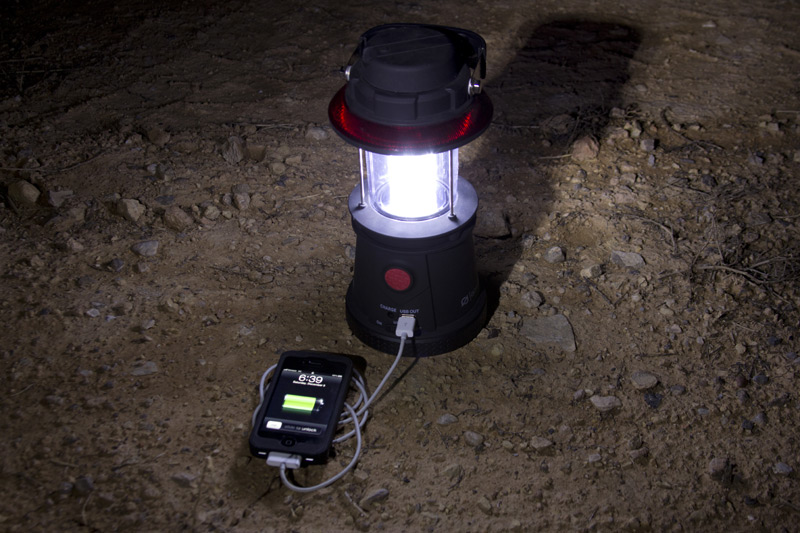 Lighthouse LED Laterne - USB-Ladestation