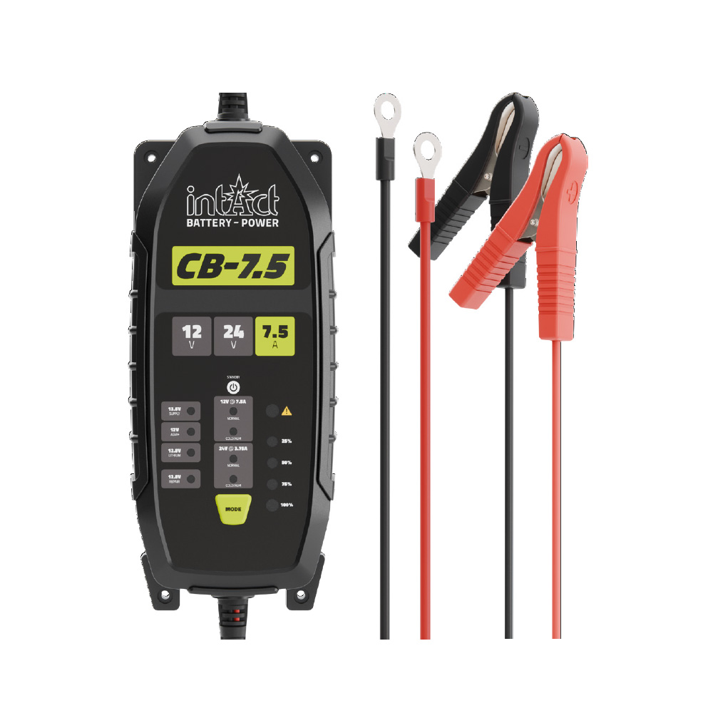 ChargeBox 7.5 - Batterieladegerät 12/24V, 7,5A ChargeBox 7.5 - Batterieladegerät 12/24V, 7,5A