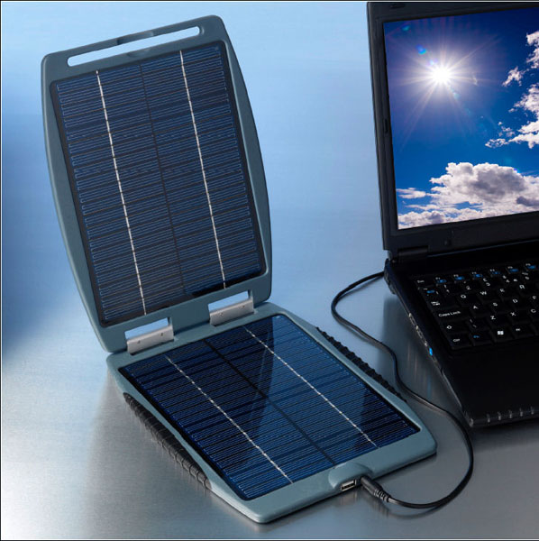 Solargorilla lädt Netbook direkt