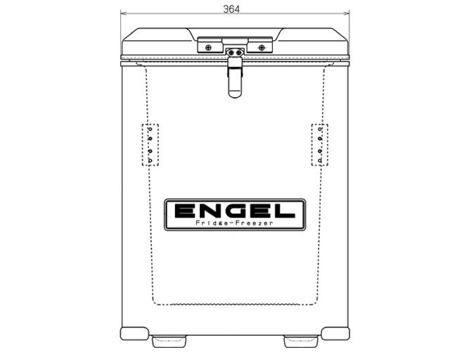 Engel Kombi-Kompressor-Kühlbox MD45F-CD-P
