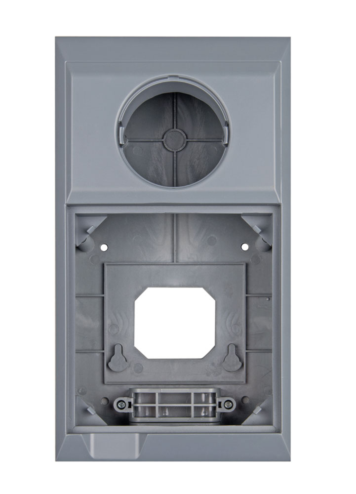 Gehäuse zur Wandmontage - Draufsicht
