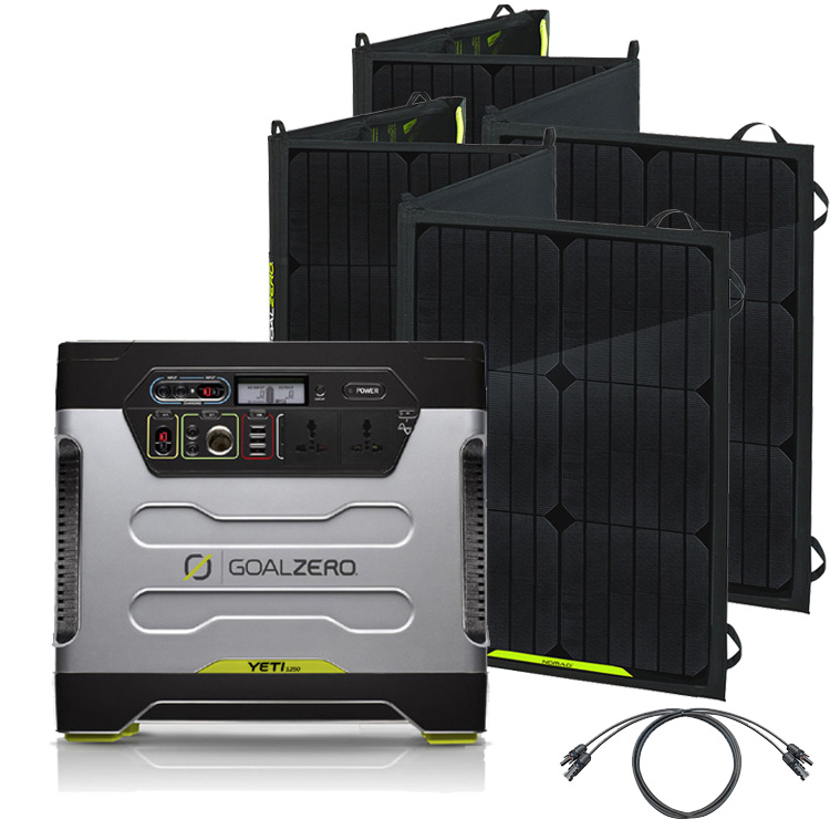 Yeti 1250 Solar Kit mit 2 x Nomad 100