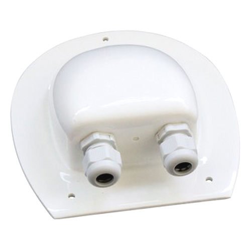 Dachdurchführung doppelt Dachdurchführung doppelt, weiß