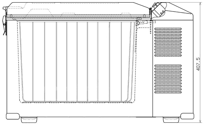 Engel-Kompressor-Kühlbox MT35F-V, EEK: F