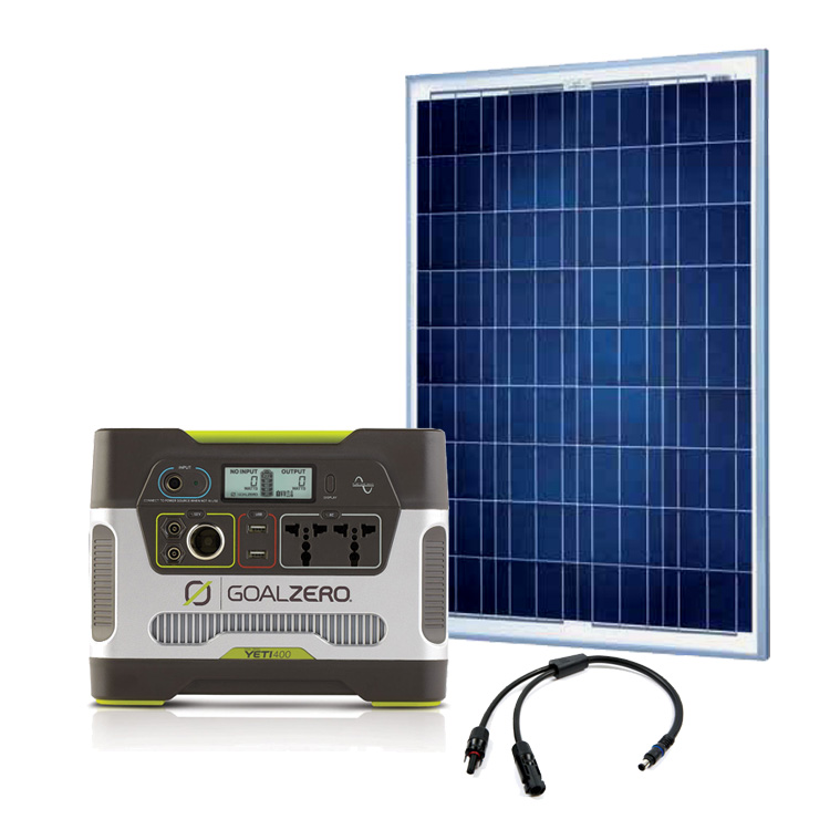 Yeti 400 Kit mit Solarmodul 100Wp