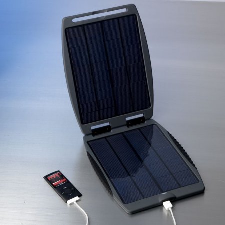Solargorilla lädt iPod direkt