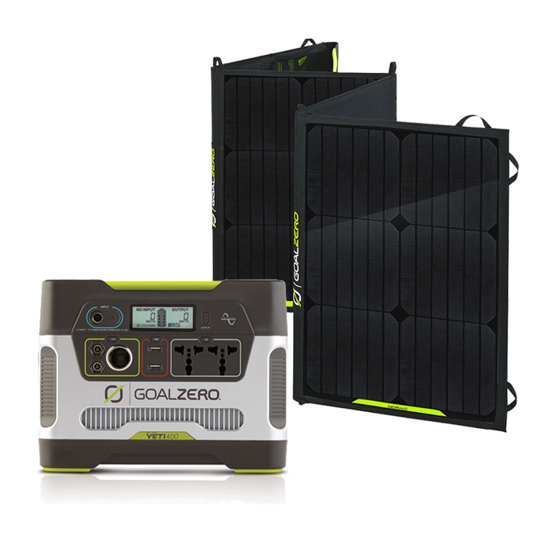 Yeti 400 Solar Kit mit Nomad 100 Solarmodul