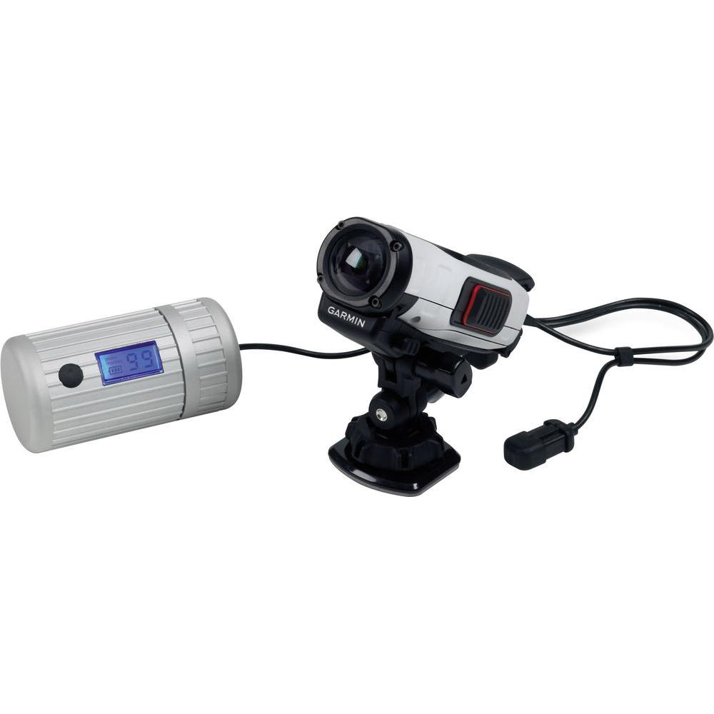 Powermonkey Explorer 2 lädt Action Cam