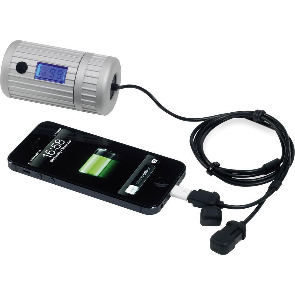 Powermonkey Explorer 2 lädt iPhone