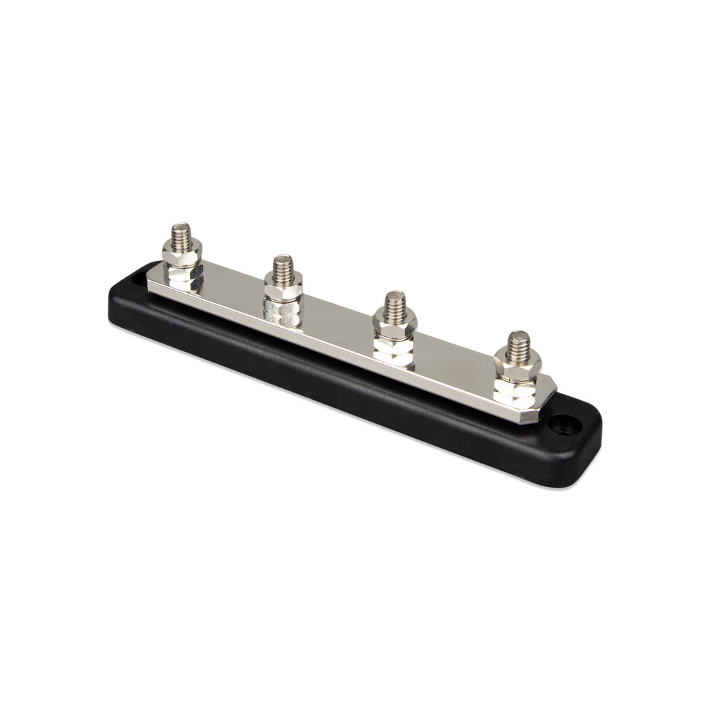 Busbar 250A, 4-polig mit Abdeckung Busbar 250A, 4-polig mit Abdeckung