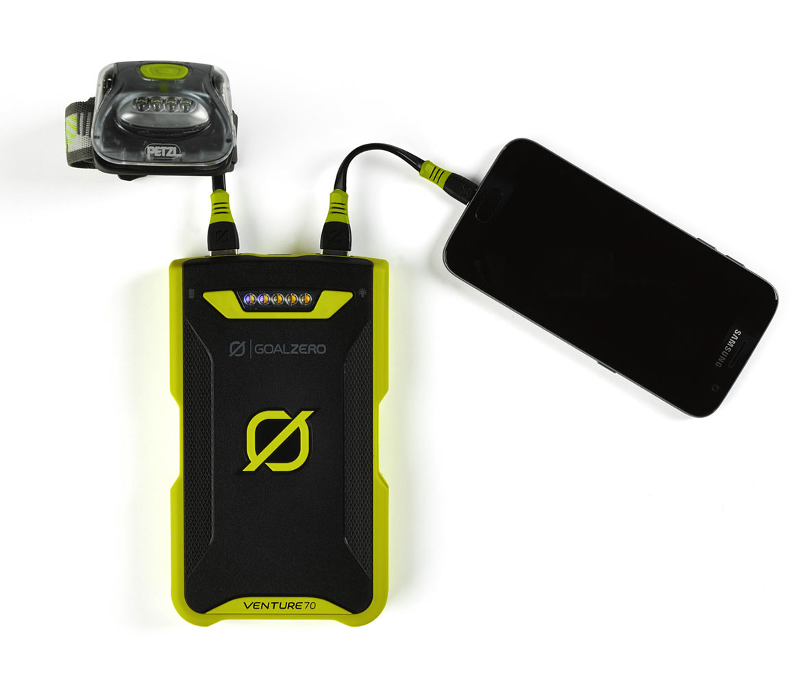 Goal Zero Venture 70 Recharger - Lightning + Micro USB