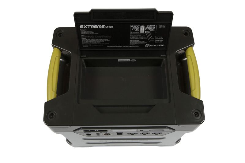 Yeti 1250 - Oberseite geöffnet