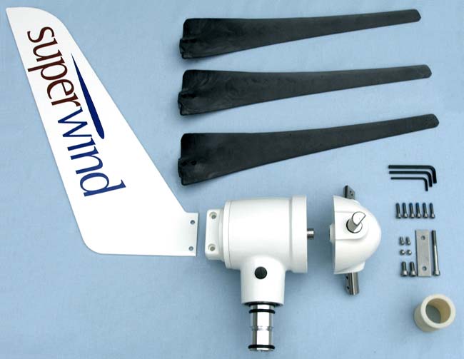 Superwind SW 350 Silent Power Windgenerator 12V