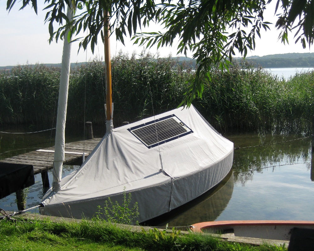TX-12039 Solarmodul auf Persenning
