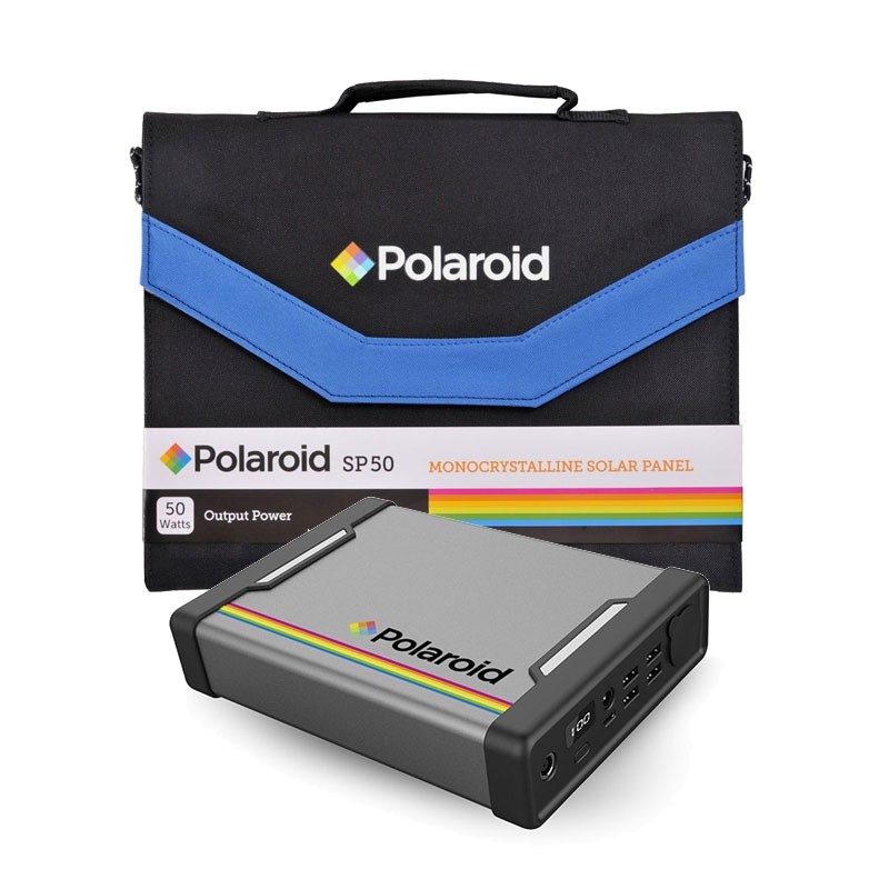 Polaroid PS300 + SP50 Solar Power Station