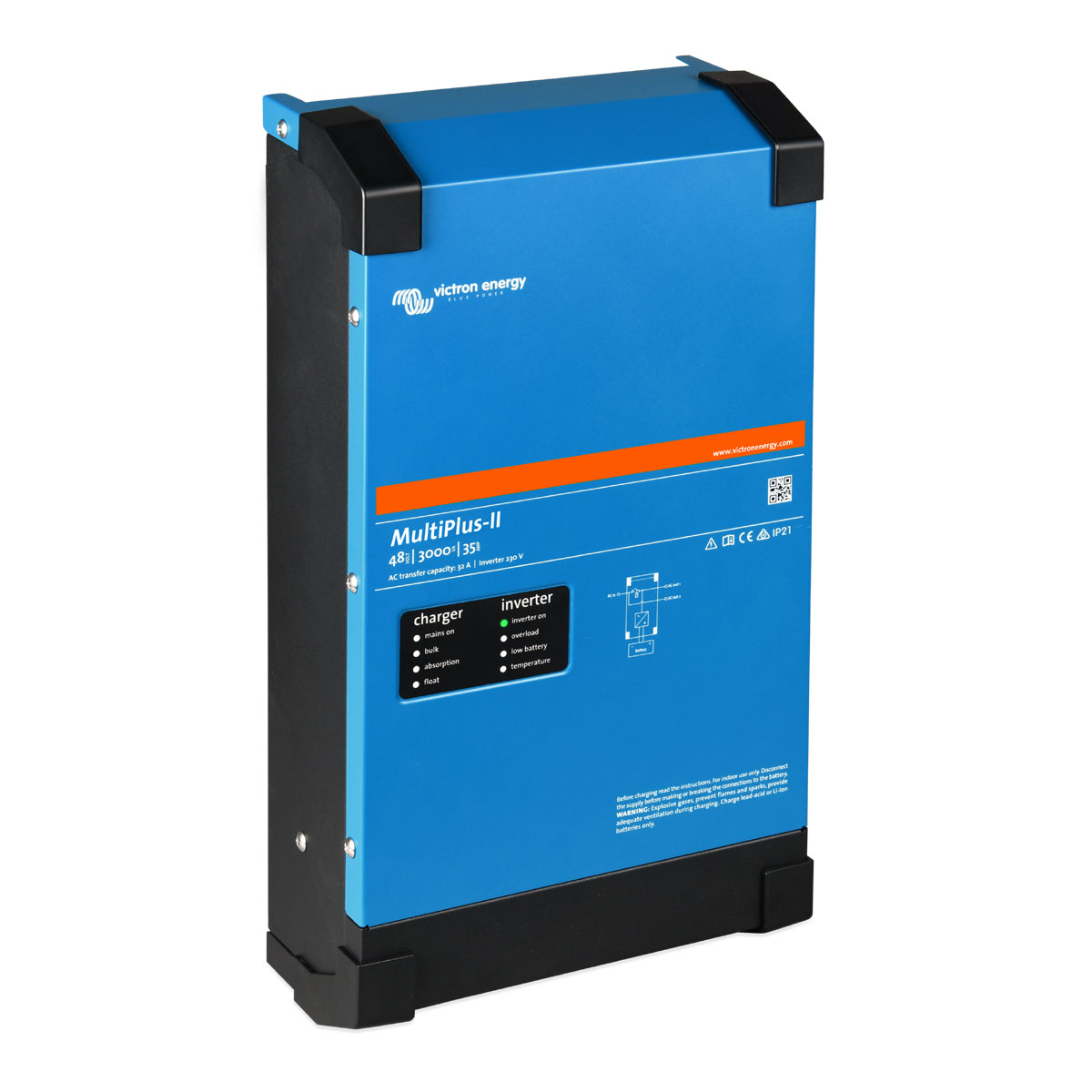 MultiPlus II 48/3000/35-32 Wechselrichter/Ladegerät mit 0% MwSt. gemäß § 12 Abs. 3 UStG MultiPlus II 48/3000/35-32 Wechselrichter/Ladegerät mit 0% MwSt. gemäß § 12 Abs. 3 UStG