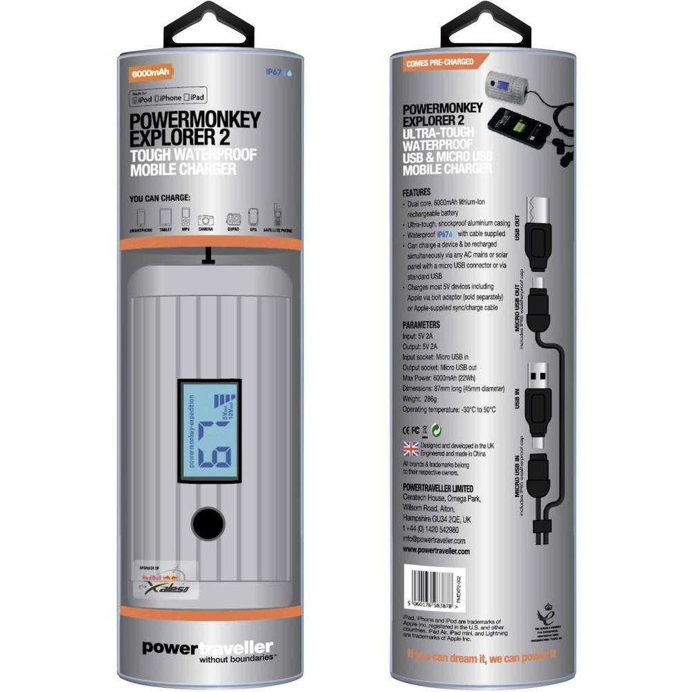 Powermonkey Explorer 2 - wasserdichter USB-Charger