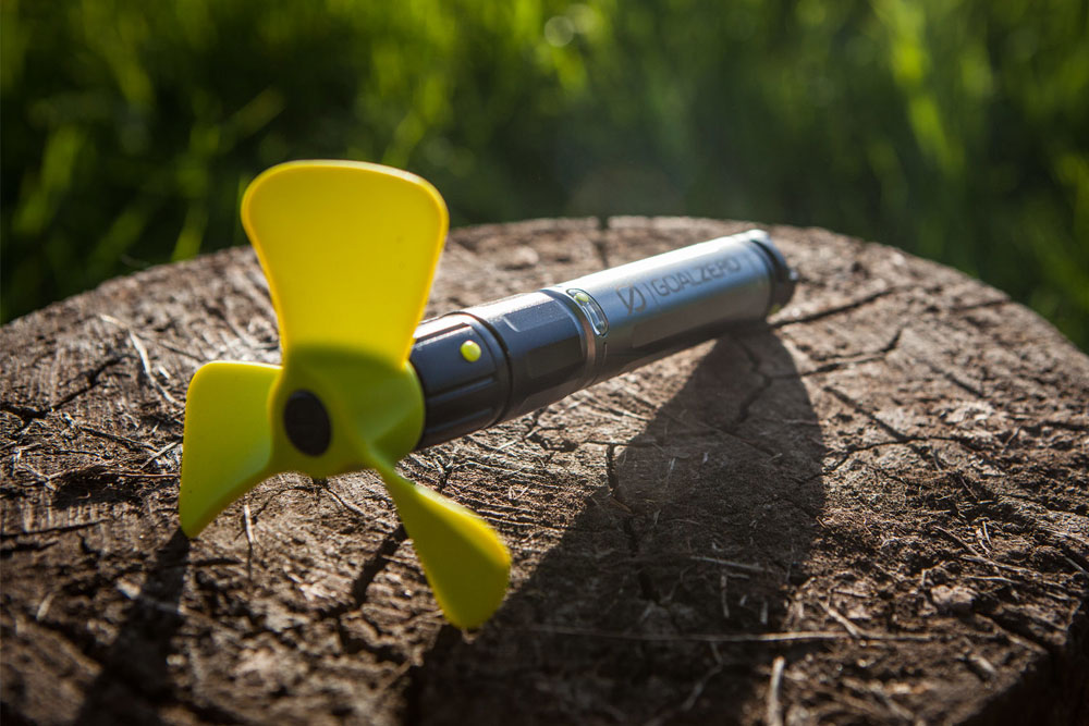 Fan Tool - am Switch 10 Akku montiert