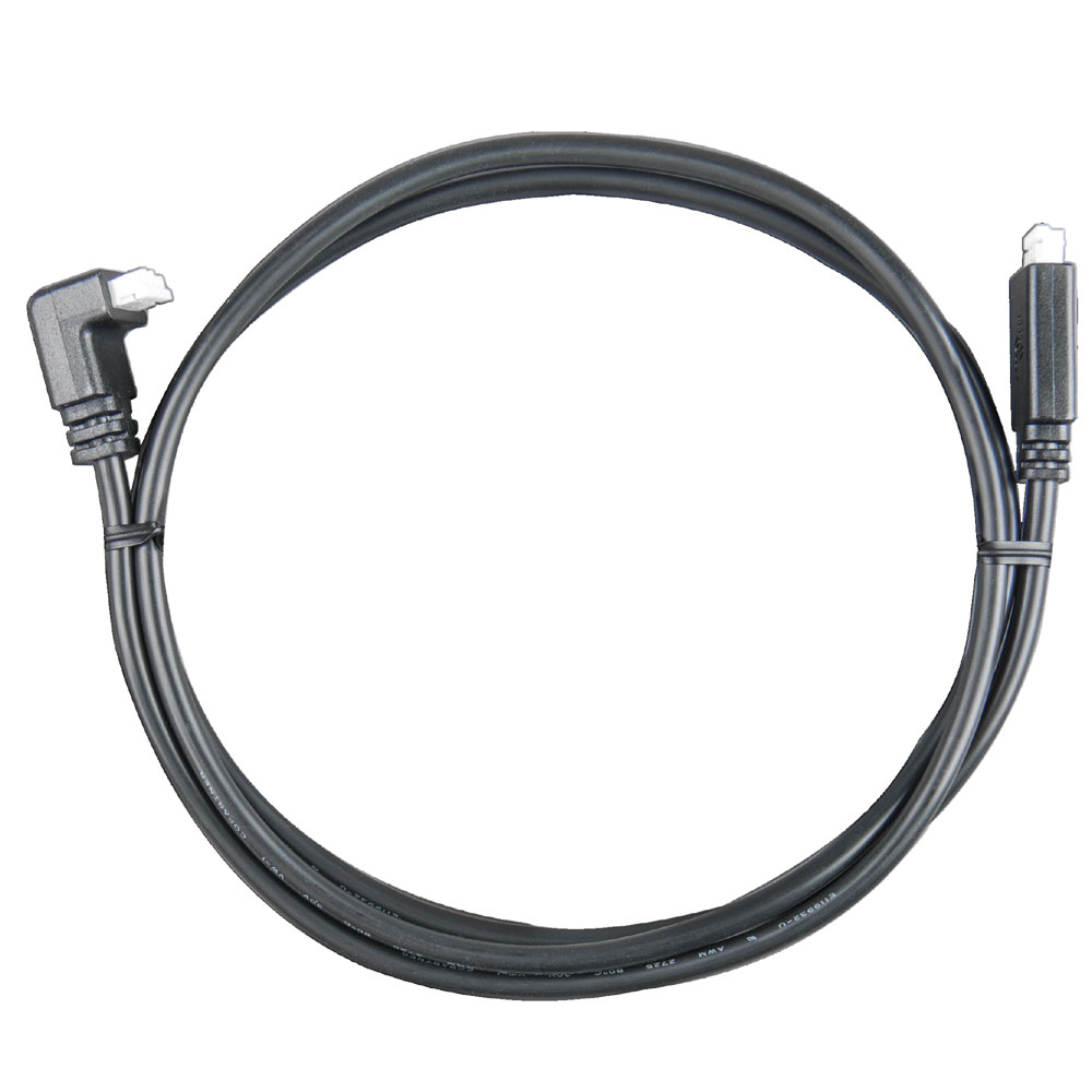 Victron VE.Direct Kabel 90cm, Winkelstecker Victron VE.Direct Kabel 0,9m - Winkelstecker einseitig