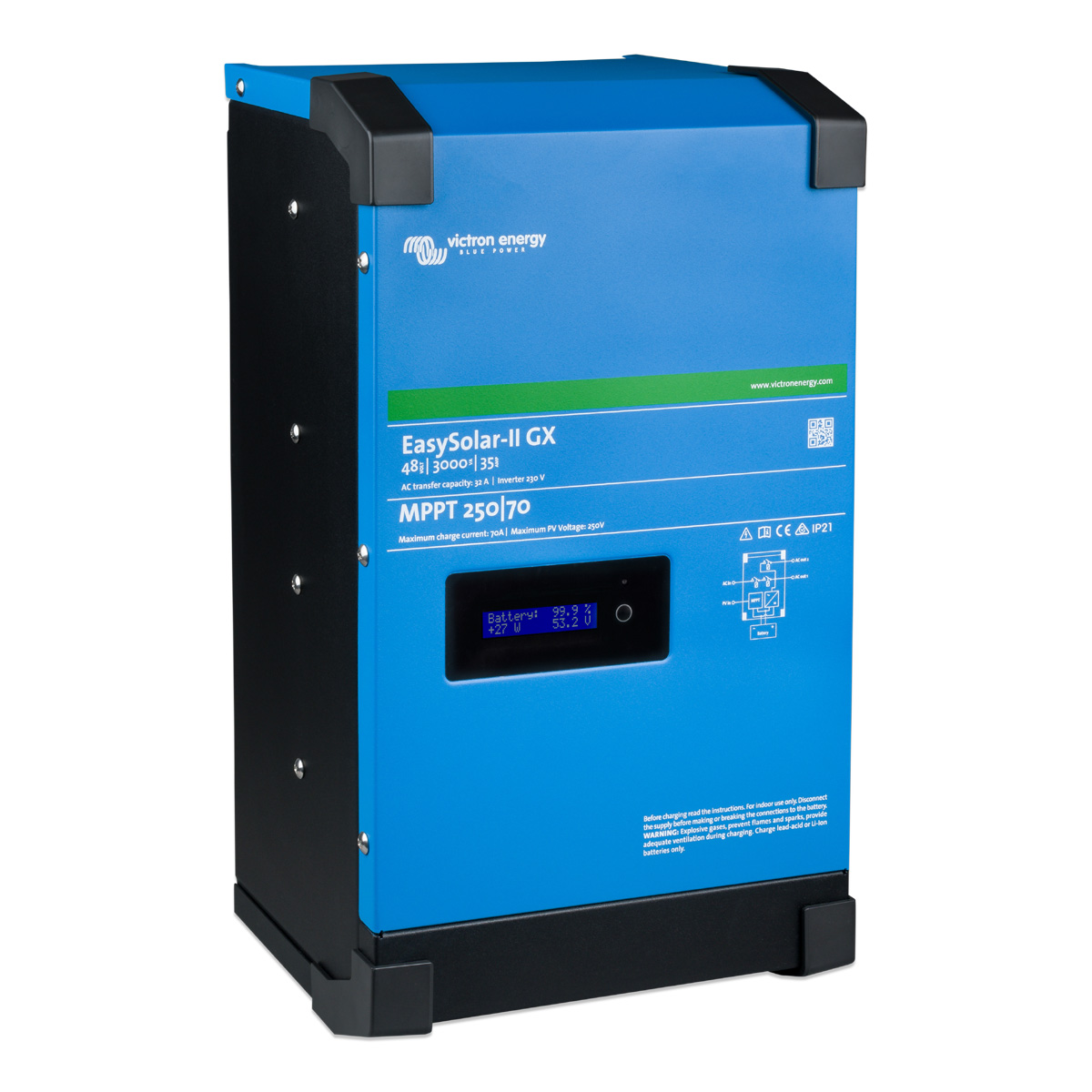 EasySolar-II 48/3000/35-32 MPPT 250/70 GX mit 0% MwSt. gemäß §12 Abs. 3 UStG EasySolar-II 48/3000/35-32 MPPT 250/70 GX mit 0% MwSt. gemäß §12 Abs. 3 UStG
