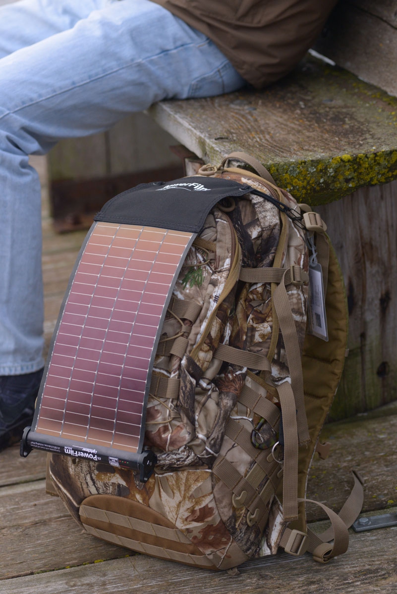 LightSaver V1 - Befestigung am Rucksack