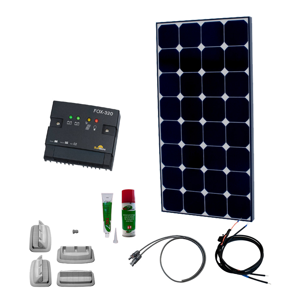 Caravan Solaranlage 12V, 120Wp Caravan Solaranlage 12V, 120Wp