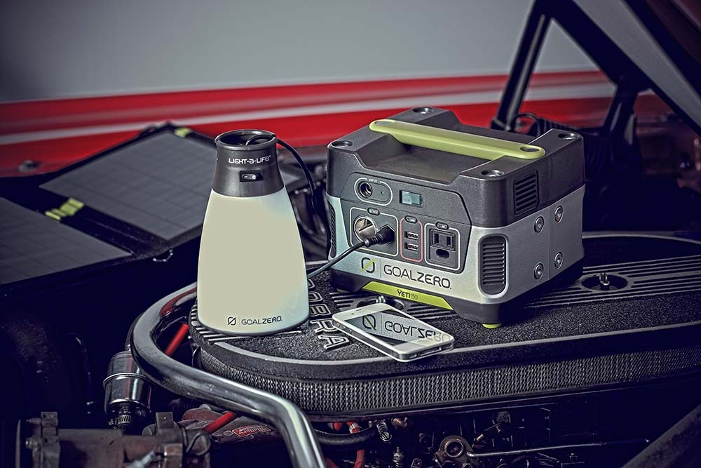 Yeti 150 mit LED Lampe