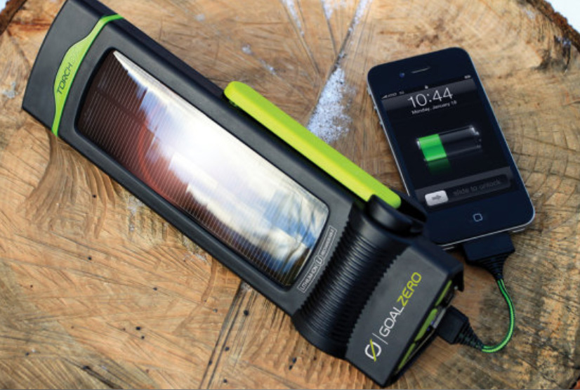 TORCH 250 LED-Leuchte mit Handkurbel, USB und Solar