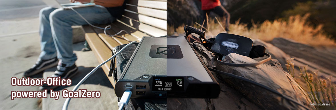 Sherpa 100 Powerbank bei Solarbag-Shop Sherpa 100 Powerbank bei Solarbag-Shop