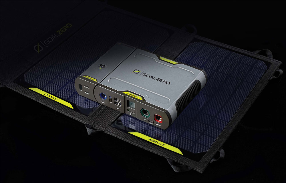 Sherpa 100 Solar Kit mit Nomad 20 Solarmodul