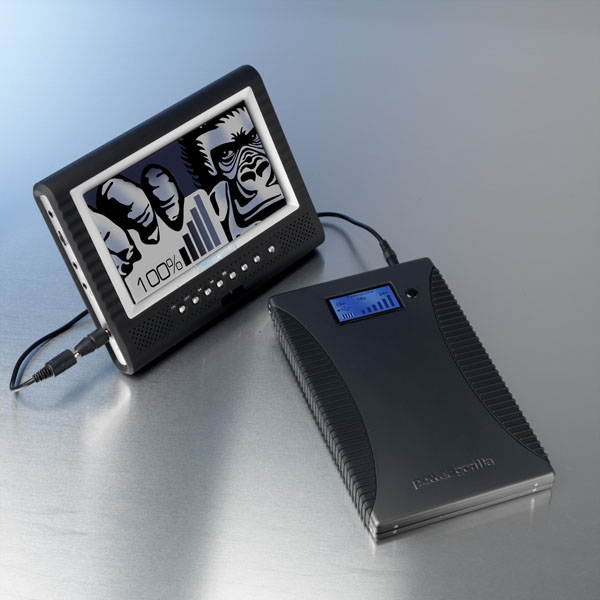 PowerTraveller Powergorilla + Solargorilla Notebook Solarladegerät
