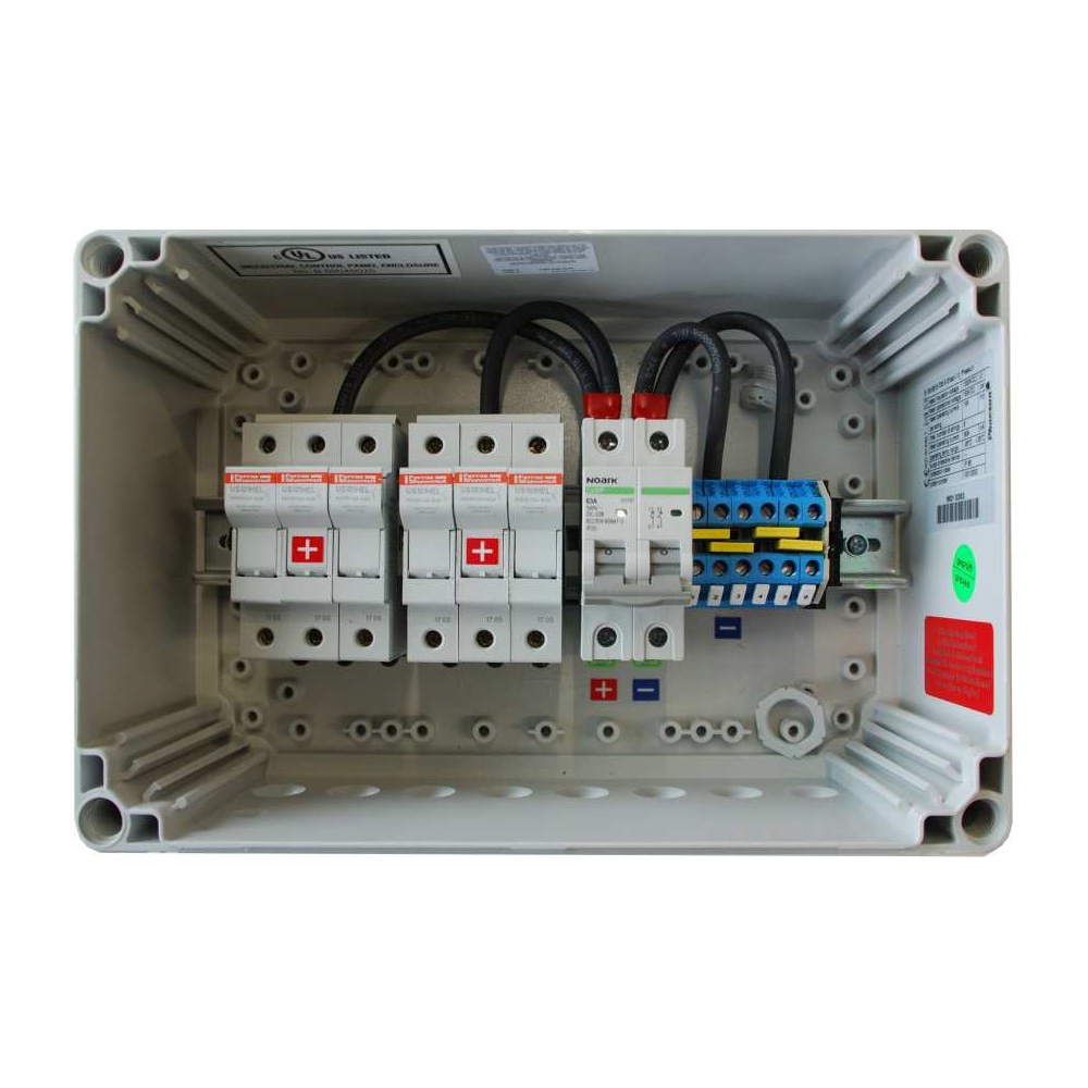 Generator-Anschlusskasten GJB 6 offen