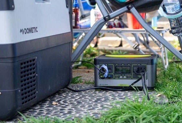 Yeti 500X mit Kühlbox