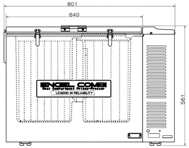 Engel Kombi-Kompressor-Kühlbox MD-80-FCS